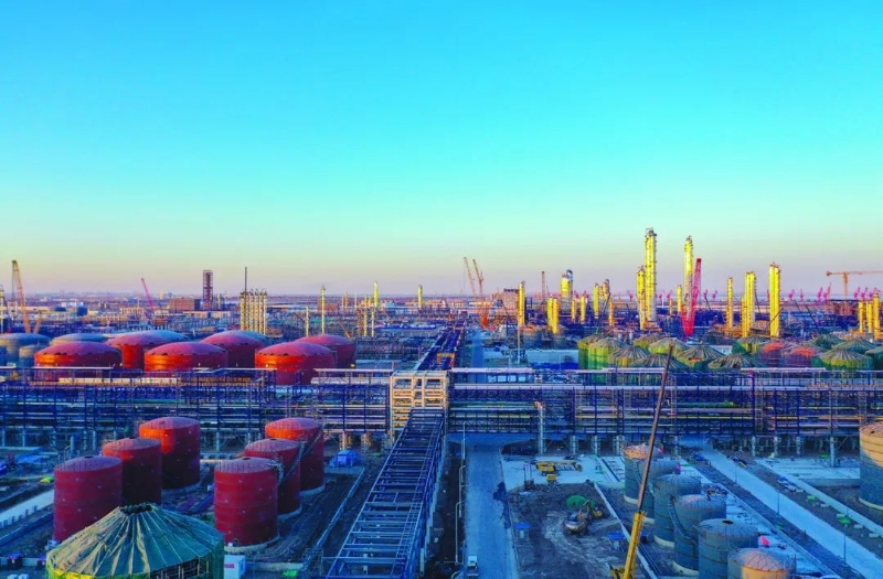 中國石化PDH中試裝置在北海煉化建成中交